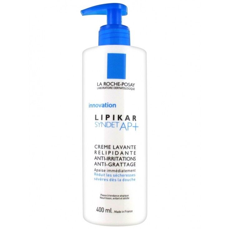 La Roche Posay Lipikar Syndet Ap+ Creme Lavante Relipidante 400ml