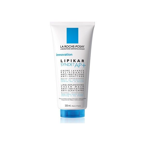 La Roche-posay Lipikar Syndet Ap+ Creme Lavante Relipidante, Anti-irritations 200ml