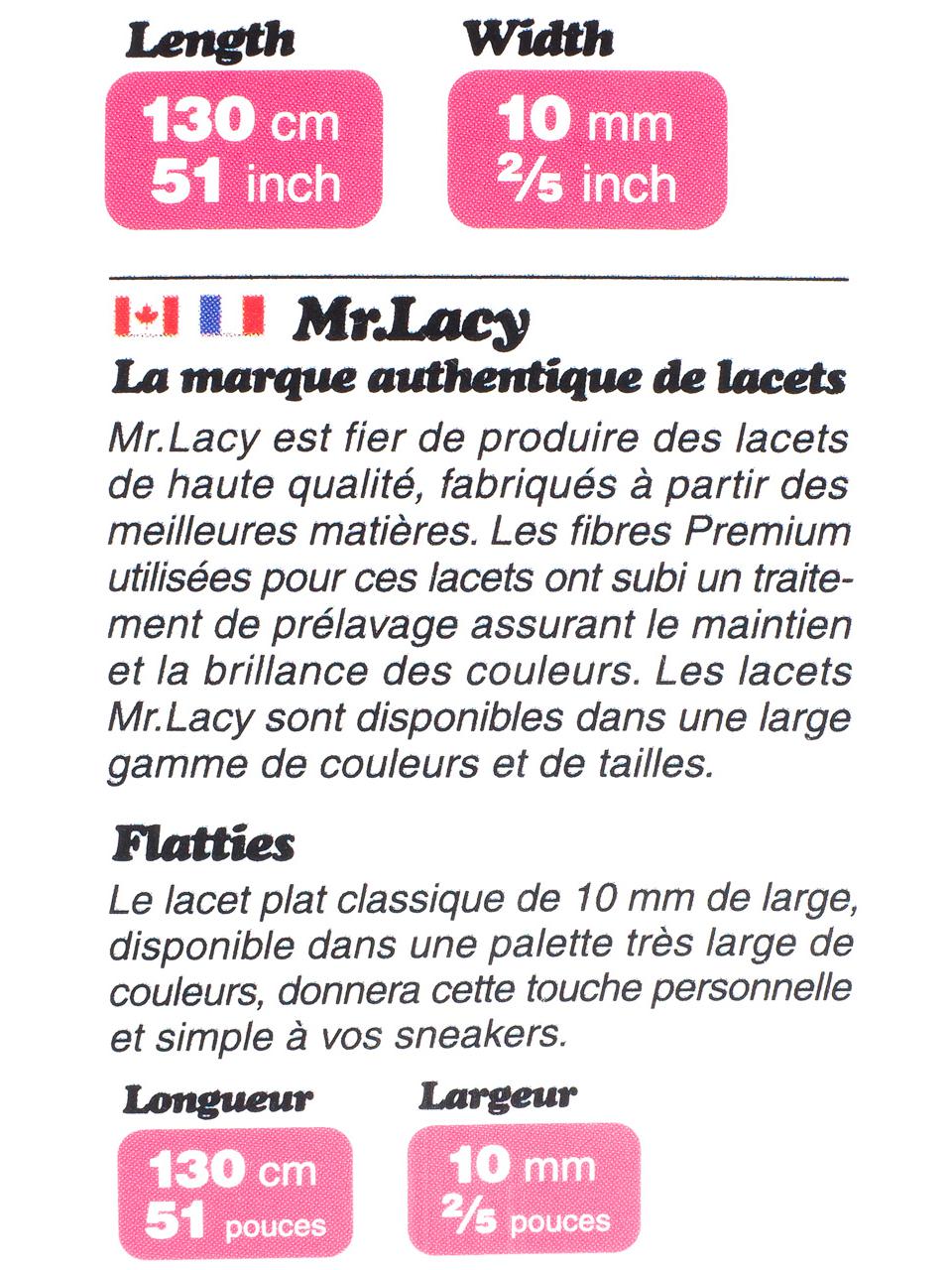 Lacets Mr Lacy Flatties