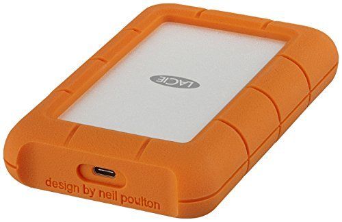 Disque Dur Portable Lacie Rugged Secure Stfr2000403 Externe 2 To Usb 31 Type C 2 Ans Garantie