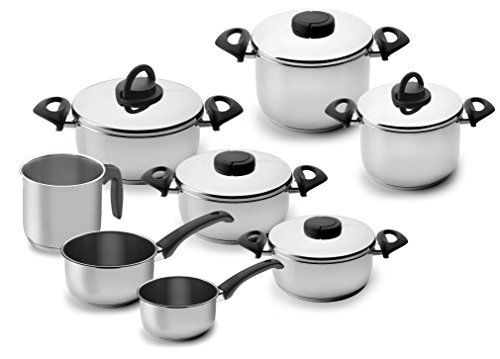 Marmite Haute Studio D 24 Cm Couvercle Inox