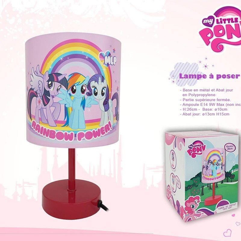 Lampe De Chevet Little Pony Raimbow
