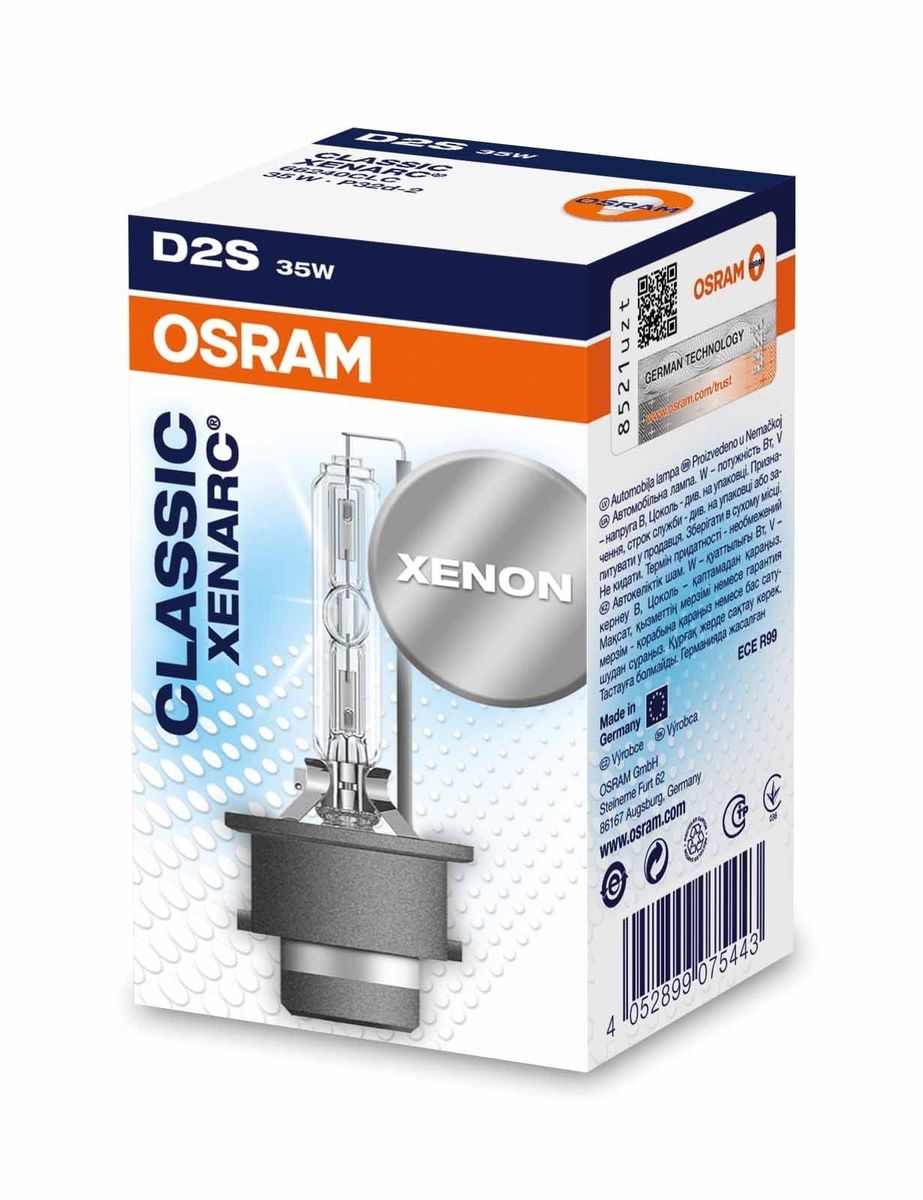 Osram 66240clc Xenarc Classic Lampes Halogene D2s Xw