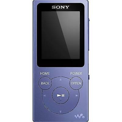 Lecteur Audio Portable Walkman Sony 8go Bleu Usb 20 Ecouteurs Binauraux