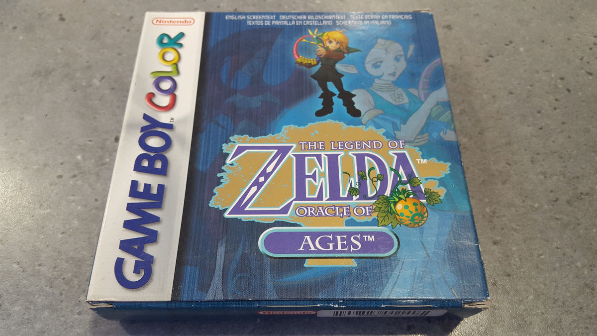 The Legend Of Zelda Oracle Of Ages - Ensemble Complet - Game Boy Color