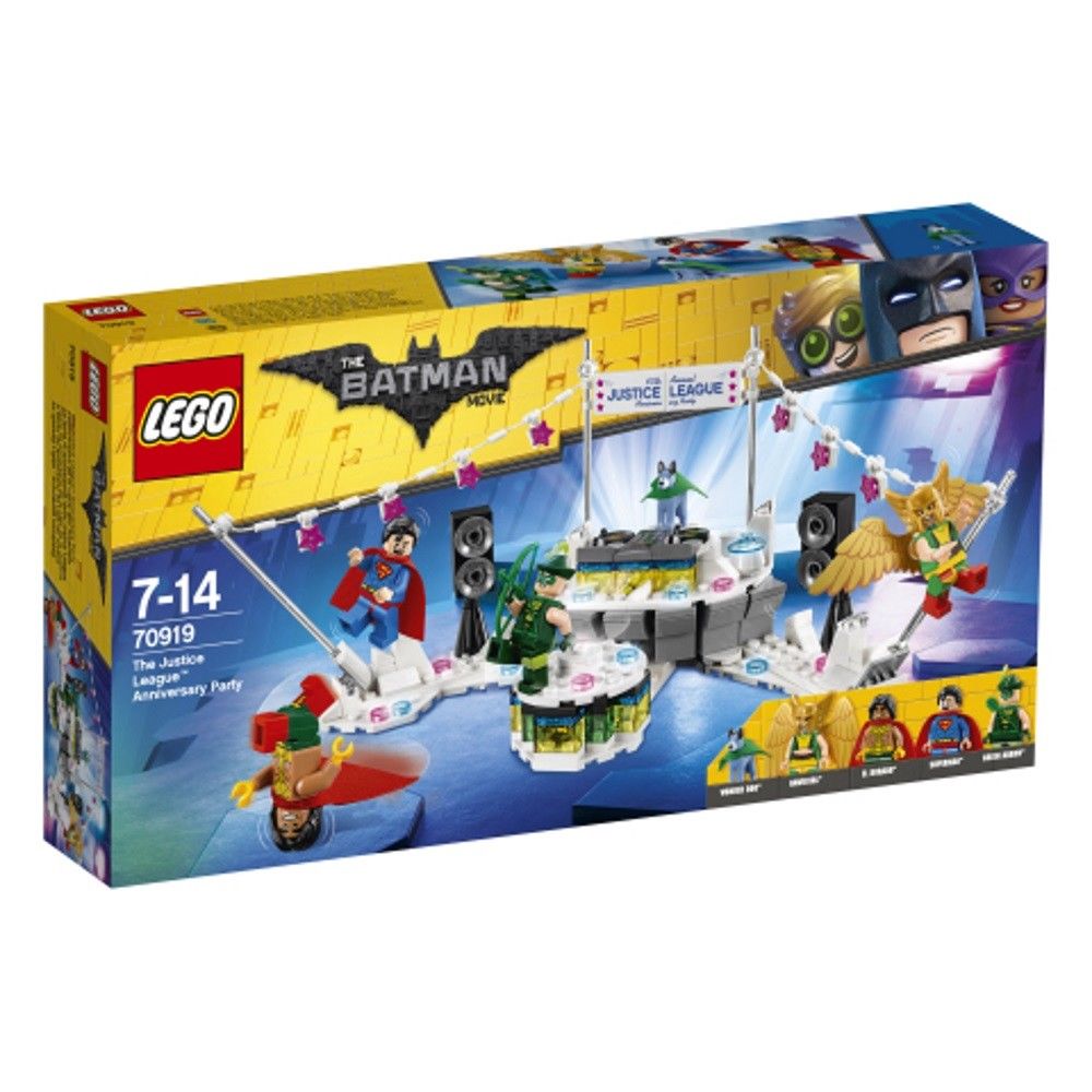 Lego® 70919 The Batman Movie Tm : L'anniversaire De La Ligue Des Justiciers Aille Unique Coloris Unique