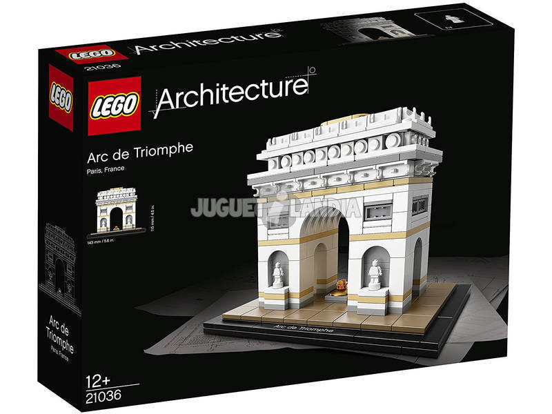 Lego® Architecture - L'arc De Triomphe - 386 Pieces - Adulte - Garcon - Autre