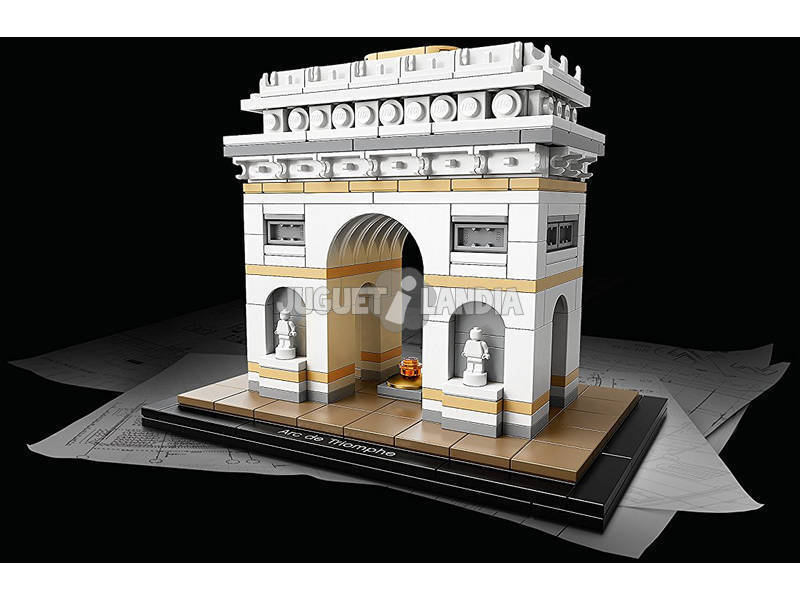 Lego® Architecture - L'arc De Triomphe - 386 Pieces - Adulte - Garcon - Autre