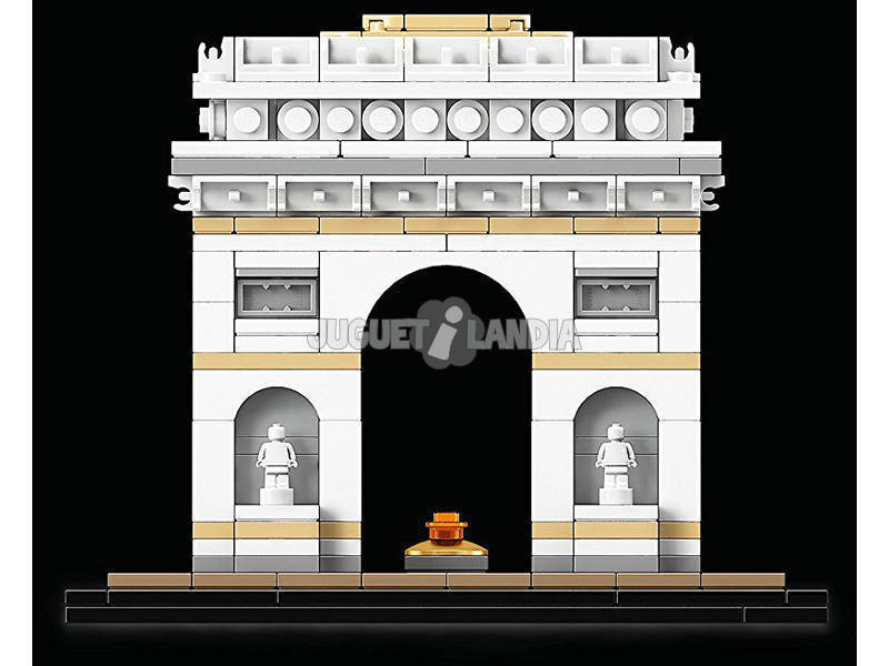 Lego® Architecture - L'arc De Triomphe - 386 Pieces - Adulte - Garcon - Autre