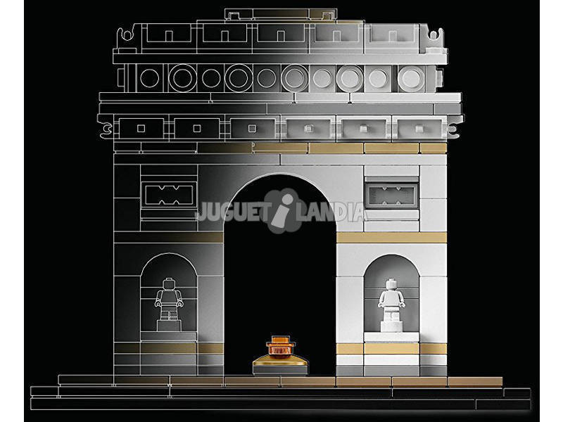Lego® Architecture Larc De Triomphe 386 Pieces Adulte Garcon Autre