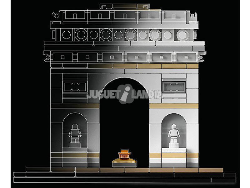 Lego® Architecture - L'arc De Triomphe - 386 Pieces - Adulte - Garcon - Autre