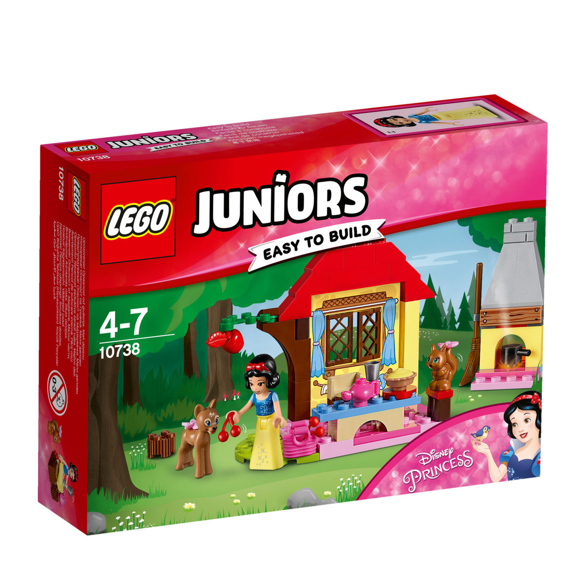 Lego Juniors - Le Chalet De Blanche Neige - 10738