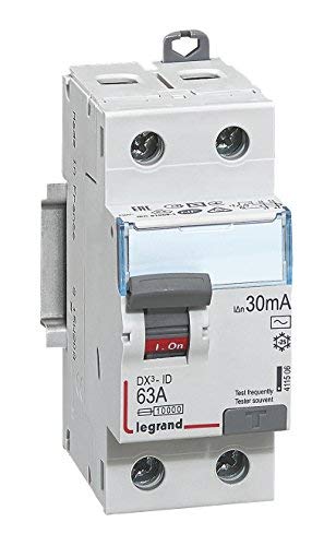 INTERRUPTEUR DIFFERENTIEL DX3 ID LEGRAND Type ac Tension mono 230v