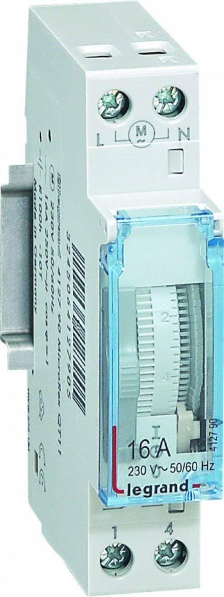 Interrupteur Horaire Journalier Analogique Compacte Legrand