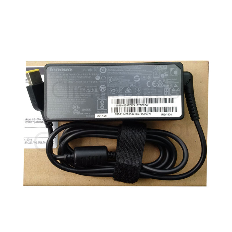 Lenovo Adaptateur Secteur 0a36262 65 W Pour Ordinateur Portable