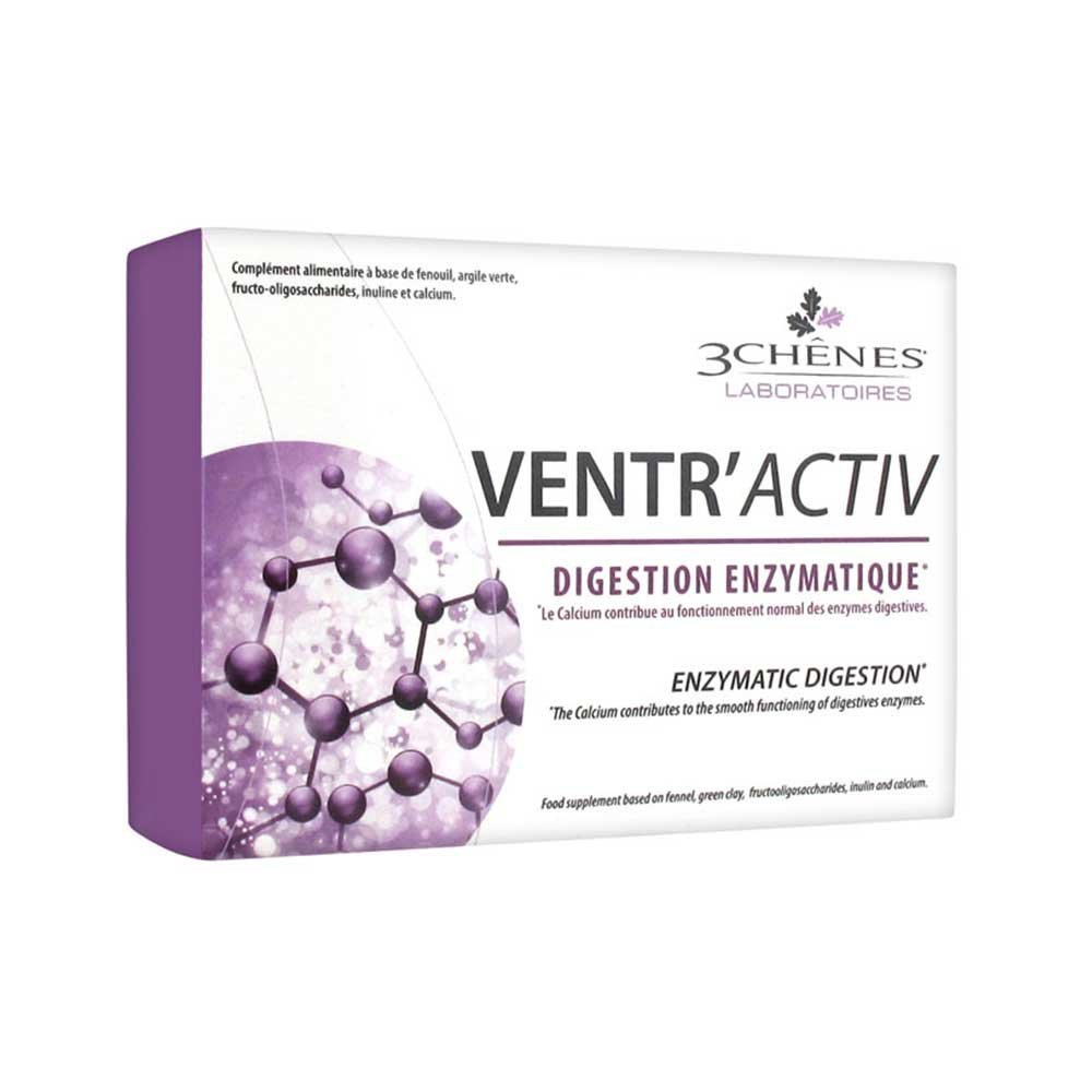 3 Chenes Ventr'activ 60 Comprimes