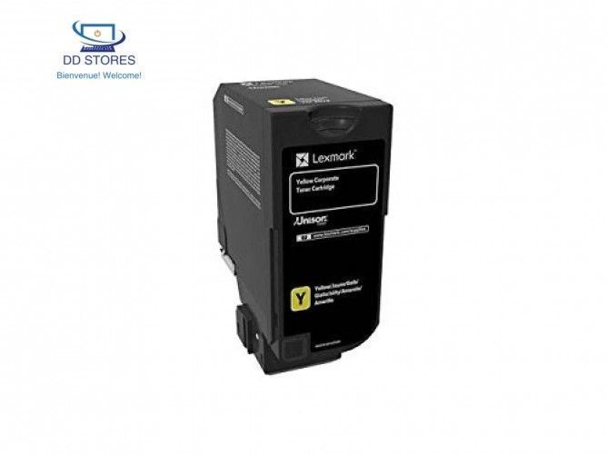 Lexmark 74c20y0 - Jaune - Toner Jaune