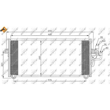 Condenseur Nrf 35268 Easy Fit