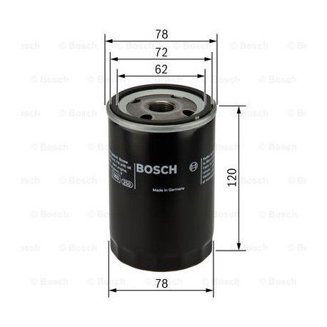 Bosch Filtre A Huile 0451103369