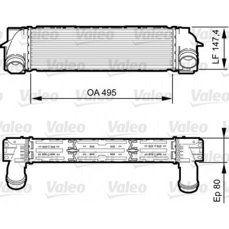 Refroidisseur Valeo 818252