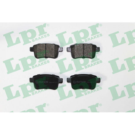 Kit de plaquettes de frein, frein a disque LPR 05P1487