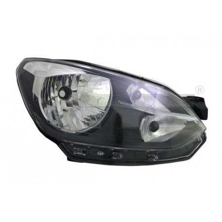 PHARE PASSAGER DROIT NOIR SANS MOTEUR VW UP! DE 12/2011 A 08/2016 H4