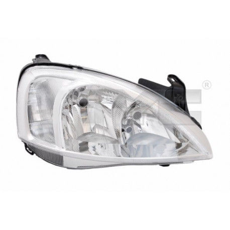 PHARE PASSAGER DROIT OPEL CORSA C 9/2000-5/2003 COMBO 10/2001-12/2002