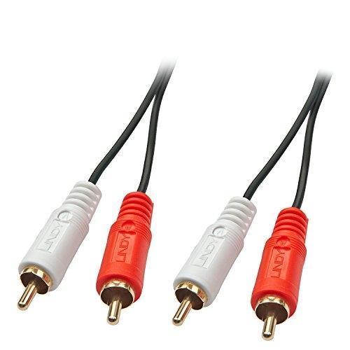 [Ref:35661] LINDY Cable audio Premium 2x RCA male vers 2x RCA male, 2m