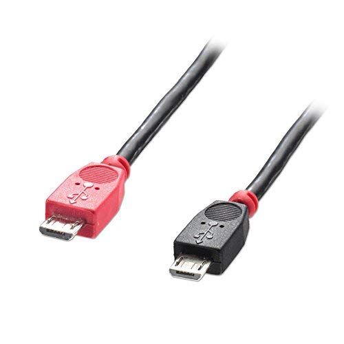 Lindy Cable USB 2.0 Micro-B vers Micro-B OTG, 1m