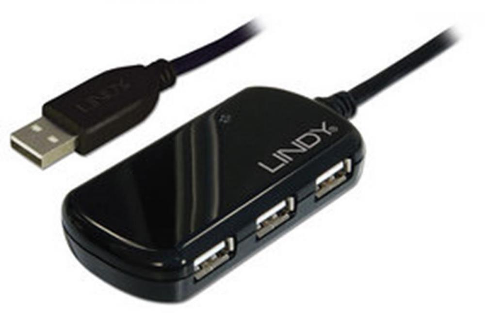 Lindy Rallonge Active Usb 20 Pro Hub 8 Metres