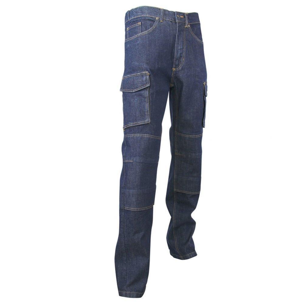 Jeans De Travail Work Lma Stretch Bleu 42