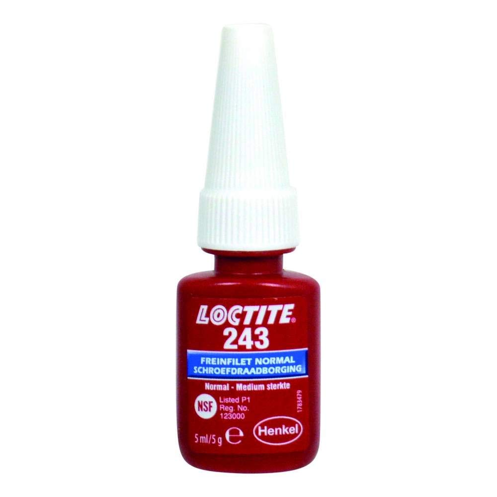 Colle Freinfilet Loctite 243 Normal Medium 5ml Auto Pour Moto Deux Roues Mecanique