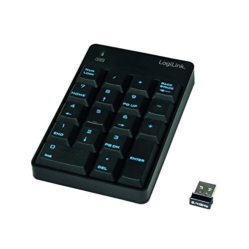 Pave Numerique - Logilink - Id0120 - Sans Fil - 24 Ghz - Noir