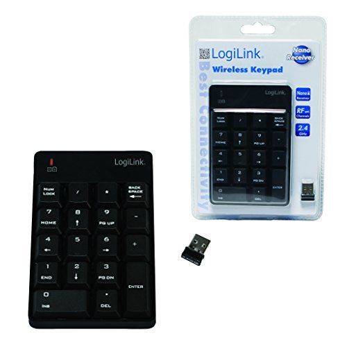 Pave Numerique - Logilink - Id0120 - Sans Fil - 24 Ghz - Noir