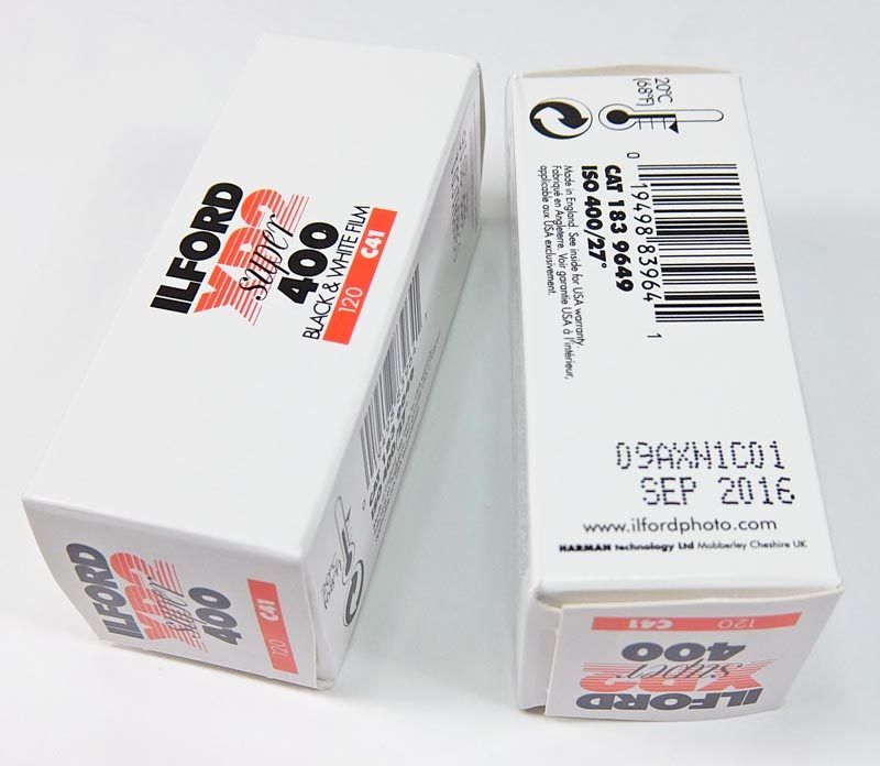 Ilford Xp-2 Super 120 Film En Rouleau
