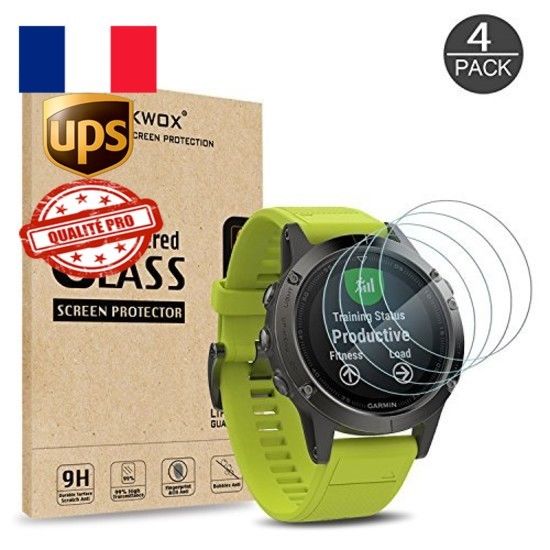 Akwox [lot De 4 Verre Trempe Garmin Fen ...