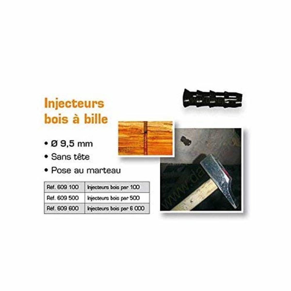 LOT de 500 Injecteurs Bois DALEP Ø9.5MM - 609500