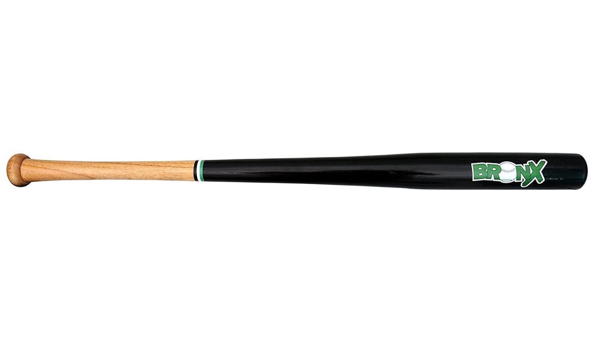 Louisville Slugger - Bronx - Batte de baseball en bois - 81 [Noir/Jaune] NEUF
