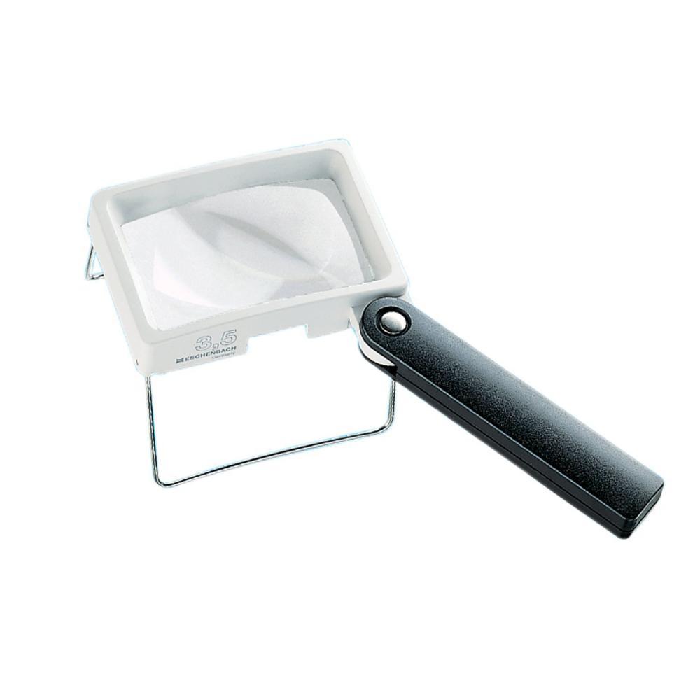 Loupe De Lecture Combi Plus Blanc 75 X 50 Mm 35 X Eschenbach 2034