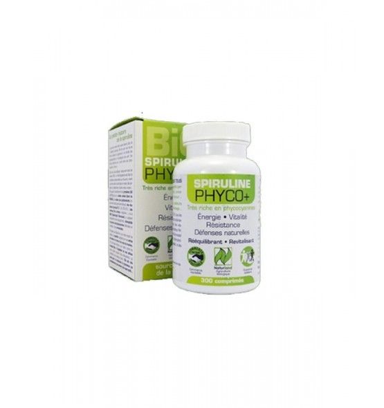 Lt Labo Spiruline Bio Phyco 300 Comprimes Lt Labo