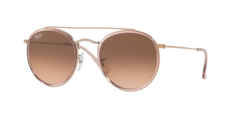 Ray Ban Rb3647n Lunettes De Soleil - Rose - PossibilitÃ© De Verres Correcteurs - Adaptable Ã  La Vue