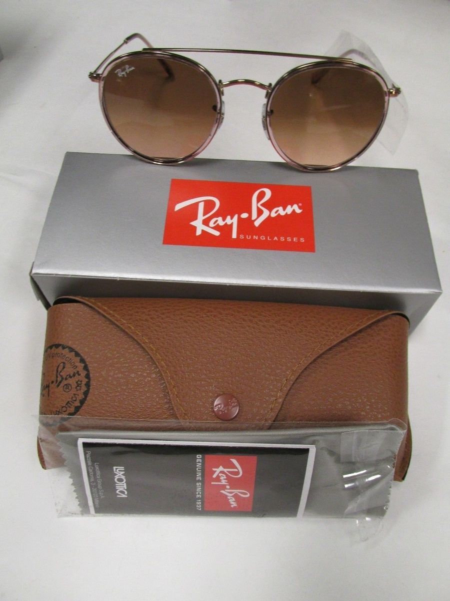 Ray Ban Rb3647n Lunettes De Soleil - Rose - PossibilitÃ© De Verres Correcteurs - Adaptable Ã  La Vue