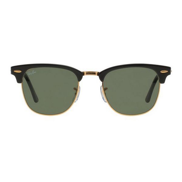 Ray Ban Rb3016 Lunettes De Soleil Homme - CarrÃ©e Noir Vert - PossibilitÃ© De Verres Correcteurs - Adaptable Ã  La Vue
