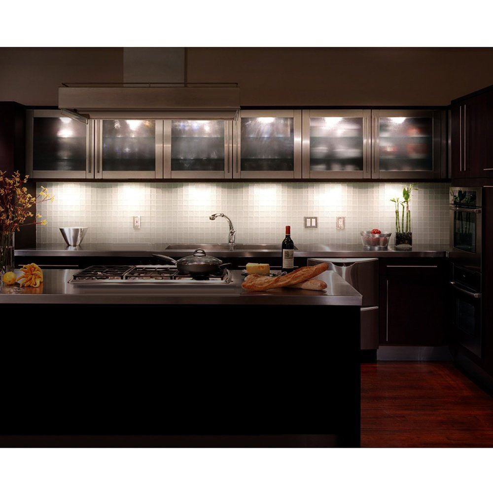 Lampe Led Sans Fil Maclean Mce165 Telecommande Incluse 6 Pieces Eclairage Mural Et Plafond