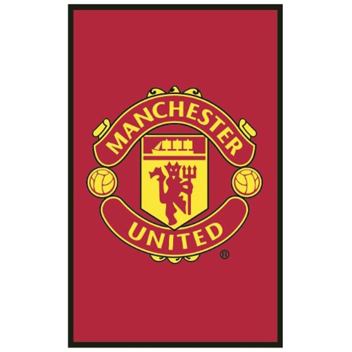 Crest Rug Manchester United