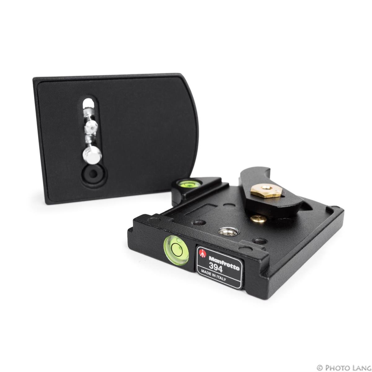 Manfrotto 394 Adaptateur Plateau Rapide + Niveaux