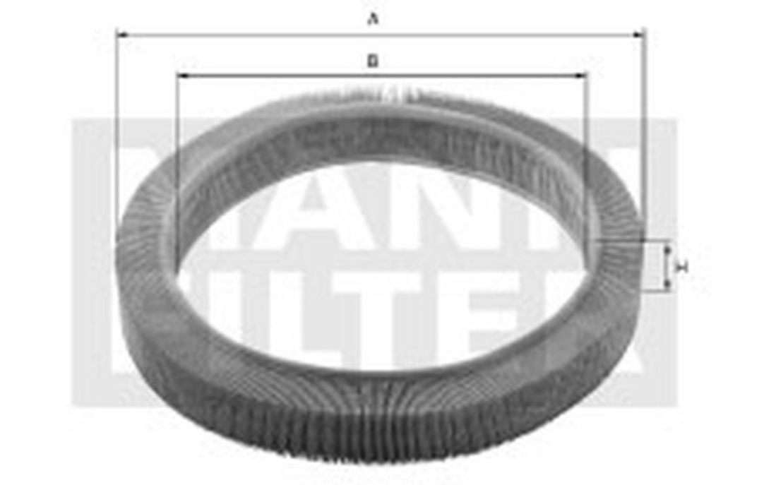 Mann-filter C 40 174 Filtre A Air - VÉ ....