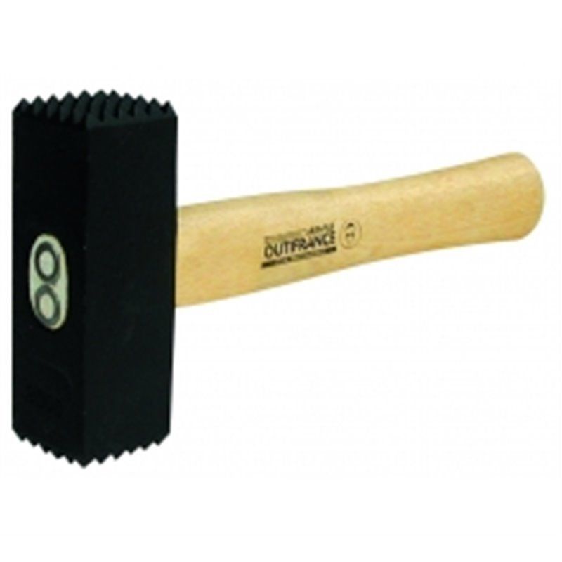 Marteau Boucharde Outifrance 40 Mm 15 Kg Noir Pour Pierre Standard