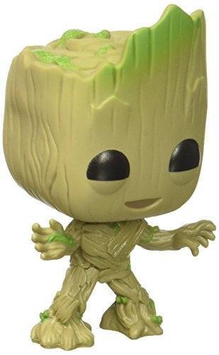 Figurine - Funko Pop! - Groot 202 - Beige - Les Gardiens De La Galaxie - Sous Licence Officielle