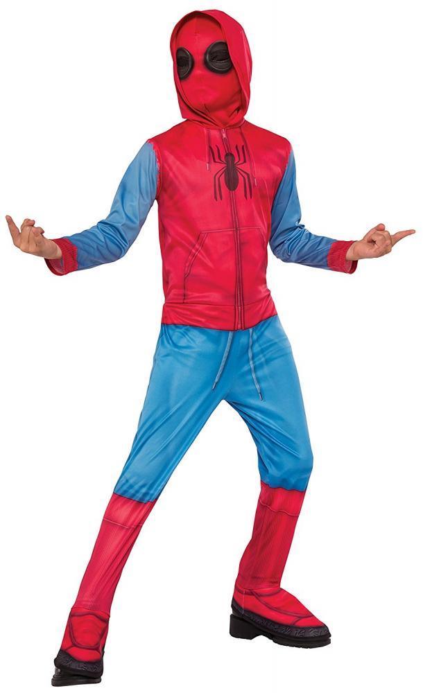 Deguisement Spider Man Homecoming Sweat Avec Couvre Bottes Et Cagoule Taille L